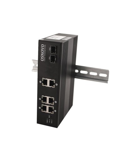 SW-8062/IC. Промышленный PoE коммутатор Gigabit Ethernet на 8 портов. OSNOVO в Салавате