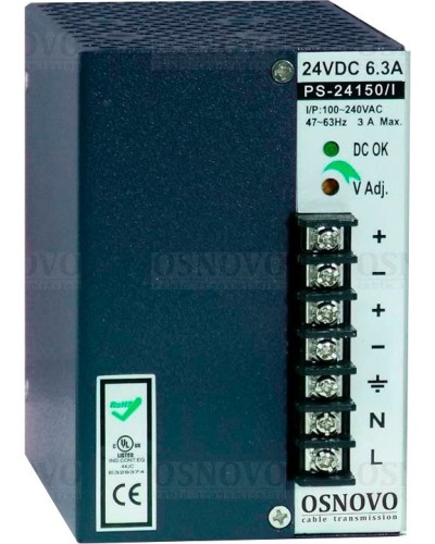 PS-24150/I. Блок питания промышленный. OSNOVO в Салавате