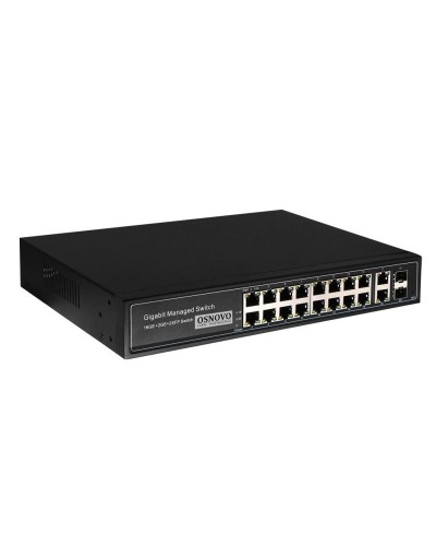SW-8182/L(300W). Коммутатор 16-портовый  Gigabit Ethernet с PoE. OSNOVO в Салавате