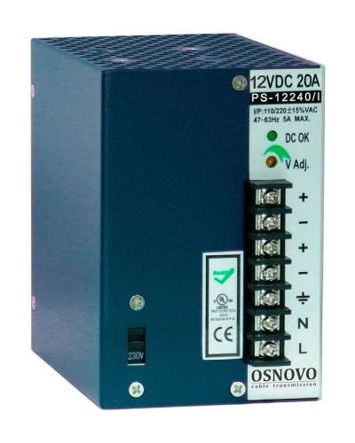 PS-12240/I. Блок питания промышленный. OSNOVO в Салавате