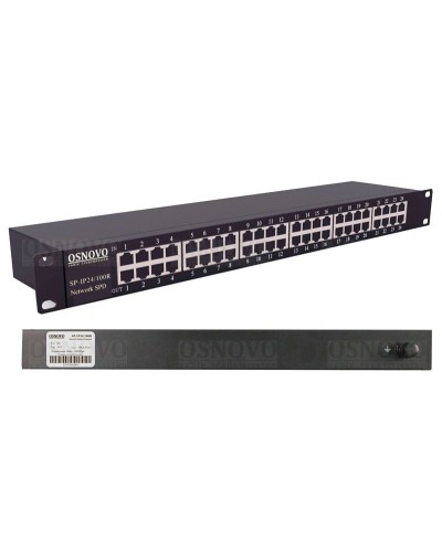 SP-IP24/100R. Устройство грозозащиты цепей Ethernet. OSNOVO в Салавате
