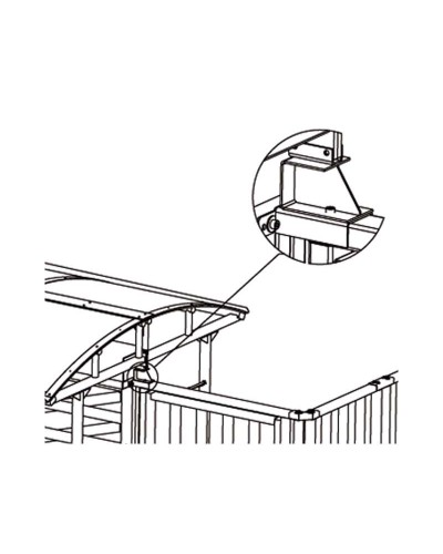 PERCo-RF01 0-09. Кронштейн. PERCo в Салавате