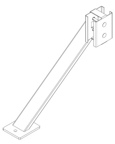 PERCo-MB-16.9. Упор для стоек секции ограждения. PERCo в Салавате
