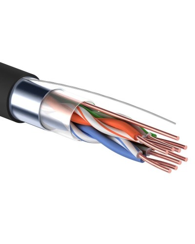 F/UTP 4PR 24AWG, CAT5e. OUTDOOR, 305м. PROconnect (01-0154). Кабель «витая пара» (LAN) для структурированных систем связи. PROCONNECT в Салавате