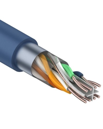 F/UTP, CAT 6, PVC, 4PR, 23AWG, омедненный INDOOR, SOLID, серый, 305м, PROconnect (01-0147-3). Кабель «витая пара» (LAN) для структурированных систем связи. PROCONNECT в Салавате