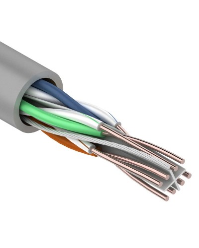 U/UTP 4PR 23AWG, CCA, CAT6, PVC, 305м. PROconnect (01-0047-3). Кабель «витая пара» (LAN) для структурированных систем связи. PROCONNECT в Салавате