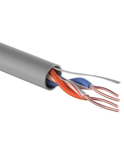 U/UTP 2PR 24AWG, CCA, CAT5e PVC, 305м. PROconnect (01-0022-3). Кабель «витая пара» (LAN) для структурированных систем связи. PROCONNECT в Салавате
