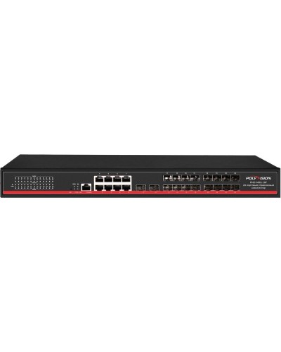 PND-M8G-18F. Коммутатор управляемый оптический 26 портовый. Polyvision в Салавате