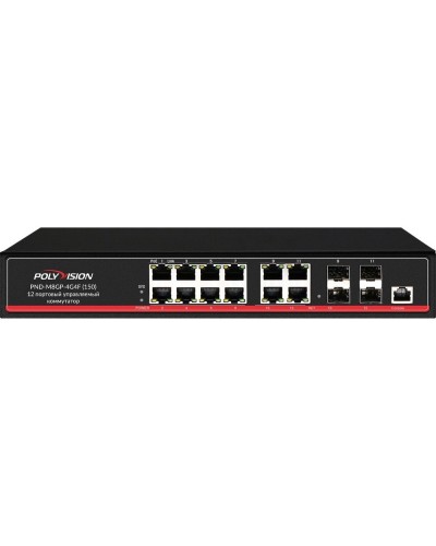 PND-M8GP-4G4F(150). Коммутатор управляемый оптический 12 портовый. Polyvision в Салавате