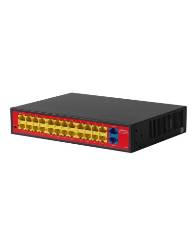 PND-24P-2G Lite (250W). Коммутатор неуправляемый 26-портовый с функцией PoE. Polyvision в Салавате