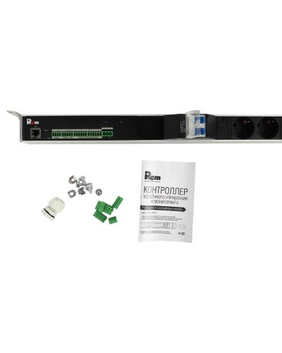 R-MC1-32-4x2S-2x3C13-2x2C19-A-1820-K. Блок силовых розеток с контроллером. REM в Салавате