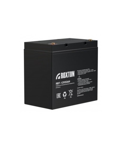 RBT-12V50AH. Аккумулятор герметичный свинцово-кислотный. ROXTON в Салавате
