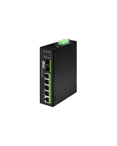 RVi-1NSIM4GP-2S. Коммутатор с питанием по PoE. RVi в Салавате