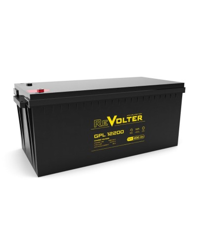 Revolter GPL 12200. Аккумулятор автомобильный герметичный свинцово-кислотный. Revolter в Салавате