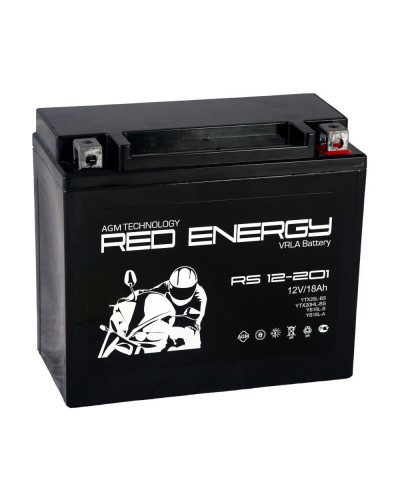 Red Energy RS 12201. Аккумулятор герметичный свинцово-кислотный стартерный. Red Energy в Салавате