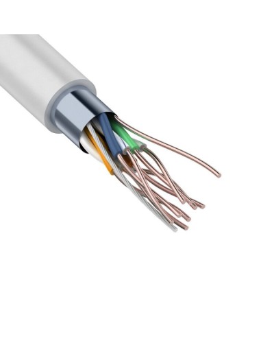 F/UTP, CAT 5e, ZH нг(А)-HF, 4PR, 24AWG, INDOOR, SOLID 305 м (01-0169). Кабель «витая пара» (LAN) для структурированных систем связи. Rexant в Салавате