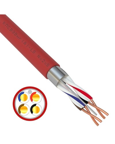 КПСВЭВнг(А)-LS 2х2х0,5 (01-4865-1)(REXANT). Кабель для систем пожарной и охранной сигнализации. Rexant в Салавате