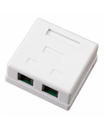 Розетка компьютерная внешняя 2-порта, UTP RJ-45 (8P8C), CAT 5e REXANT (03-0151): Розетка RJ-45 в Салавате