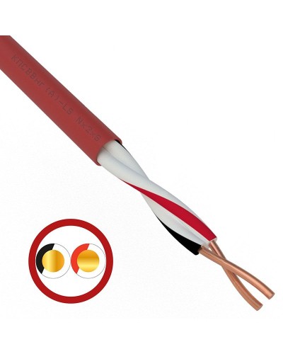КПСВВнг(А)-LS 1х2х0,75 (01-4861)(REXANT). Кабель для систем пожарной и охранной сигнализации. Rexant в Салавате