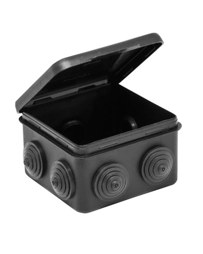 Коробка TYCO ОП 80х80х50мм откидная крышка УХЛ1 IP54 черный (67040МЧ). Коробка распределительная. RuVinil в Салавате