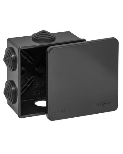 Коробка TYCO ОП 85х85х40мм УХЛ1 IP54 черный (67040Ч). Коробка распределительная. RuVinil в Салавате