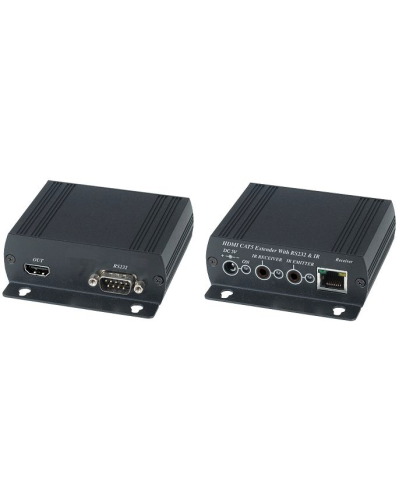 HE02. Комплект для передачи HDMI-сигнала и RS232. SC&T в Салавате