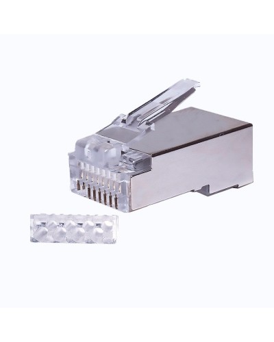 Коннекторы 8P8C FTP Cat.6 3U (RJ-45) (100шт) (10-0202). Разъем RJ-45. SUPRLAN в Салавате