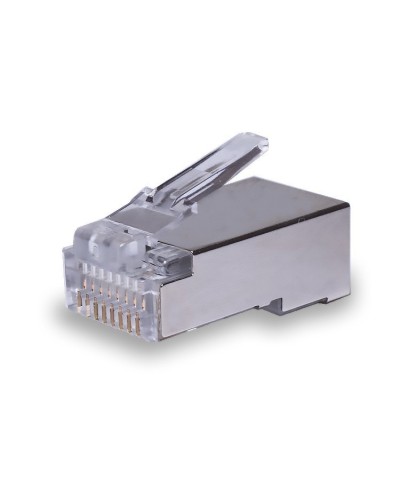 Коннекторы 8P8C FTP Cat.5e (RJ-45) (100шт) (10-0231). Разъем RJ-45. SUPRLAN в Салавате