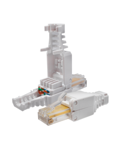 Коннектор 8P8C U/UTP Cat.5e (RJ-45) безинструментальный (10-0218). Разъем RJ-45. SUPRLAN в Салавате
