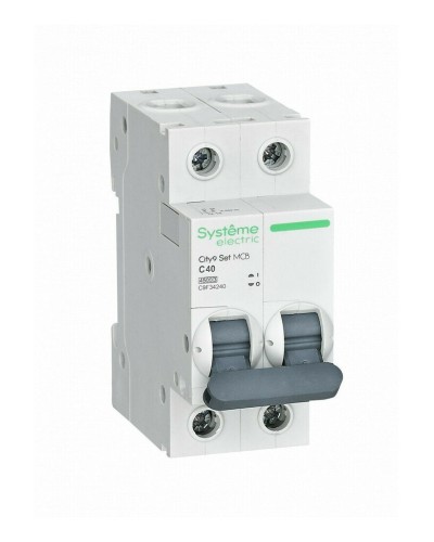 City9 Set 2P 40А 4.5kA С (C9F34240). Автоматический выключатель. Systeme Electric в Салавате