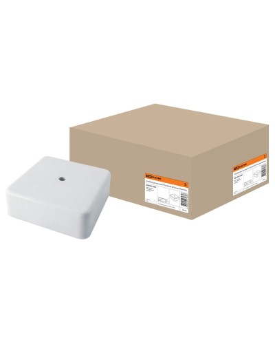 Коробка КР 50х50х20 ОП белая, IP40 (SQ1401-0201). Распаячная коробка. TDM ЕLECTRIC в Салавате