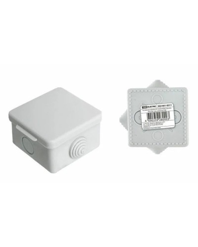 Коробка ОП 65х65х50мм, крышка,  IP54, 4вх. (SQ1401-0111). Распаячная коробка. TDM ЕLECTRIC в Салавате