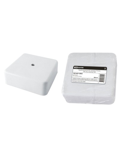 Коробка КР 50х50х20 ОП белая, IP40 (SQ1401-0901). Распаячная коробка. TDM ЕLECTRIC в Салавате