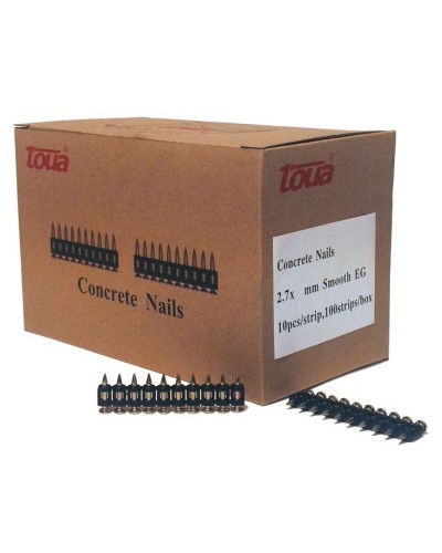 Гвоздь 2.7x40 smooth EG (1000 шт./уп.) (2740smoothEG). Гвозди универсальные. Toua в Салавате