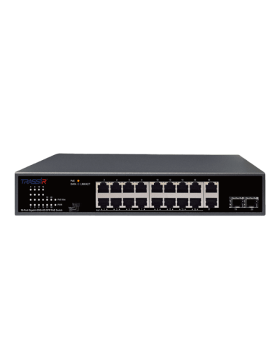 TR-NS14202S-185-16POE. Коммутатор с PoE. Trassir в Салавате