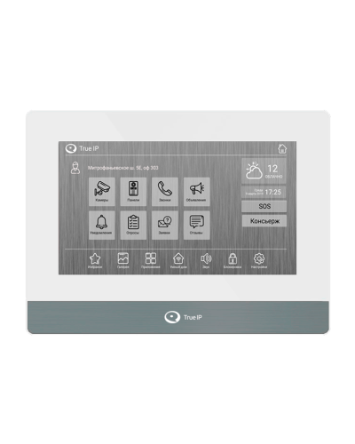 TI-4107AW. Монитор IP-видеодомофона цветной. True-IP в Салавате
