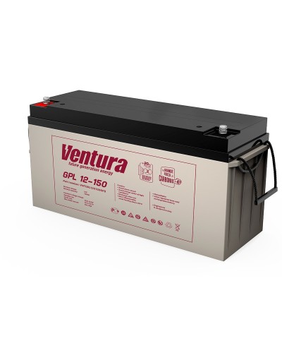 Ventura GPL 12-150. Аккумулятор герметичный свинцово-кислотный. Ventura в Салавате