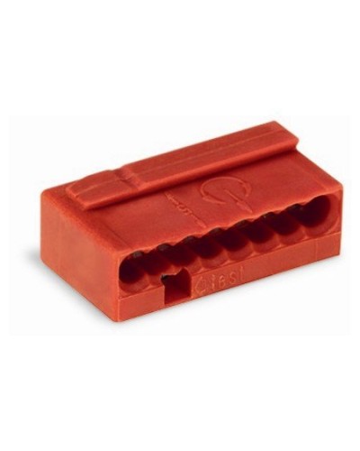 WAGO 243-808 Клемма MICRO 8-проводная красная. Клемма для распределительных коробок. WAGO в Салавате