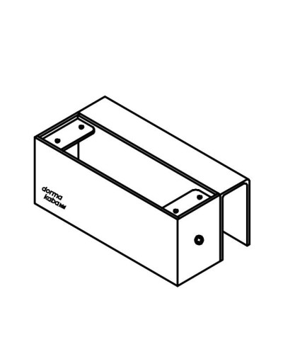 DBA-101 Glass Comfort. Комплект монтажный для цельностеклянной створки, для совместной работы с замком DB100.. dormakaba в Салавате