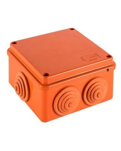 Коробка JBS100 100х100х55, 6 вых., 8P, (0,15-2,5мм²) (43407HF): Коробка монтажная, огнестойкая, без галогена в Салавате
