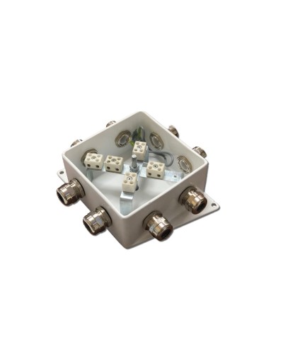 КМ-О (10к)-IP66-120х120, семь вводов: Коробка монтажная огнестойкая в Салавате