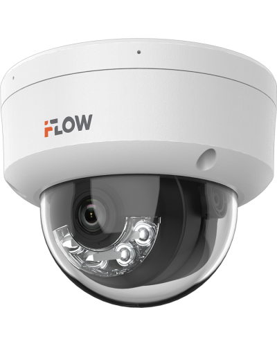 F-IC-2442C2MS(2.8мм). Бюджетная IP-видеокамера купольная. i-FLOW в Салавате