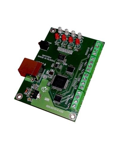 AVT-USB/4RS422. Промышленный преобразователь USB в RS-422. Инфотех в Салавате