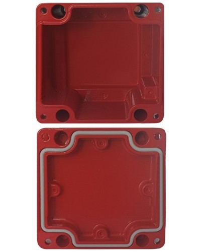 МКС Мороз, глухая, IP66/IP68, красный. Коробка коммутационная металлическая. Магнито-Контакт в Салавате